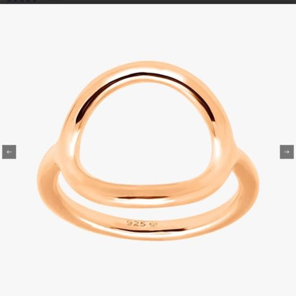 Silpada’s Karma Ring in rose gold